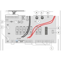 CAME Плата блока управления ZE4 3199ZE4